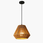 Suspension Rotin Îlot Cuisine - 24 x 18 cm