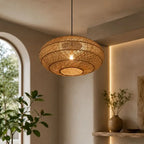 Suspension Rotin Moderne Intérieur
