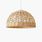 Suspension Rotin Tissée - 28 cm