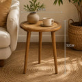 Table Basse d’Appoint en Rotin - 45 x 52 cm