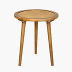 Table Basse d’Appoint en Rotin - 45 x 52 cm