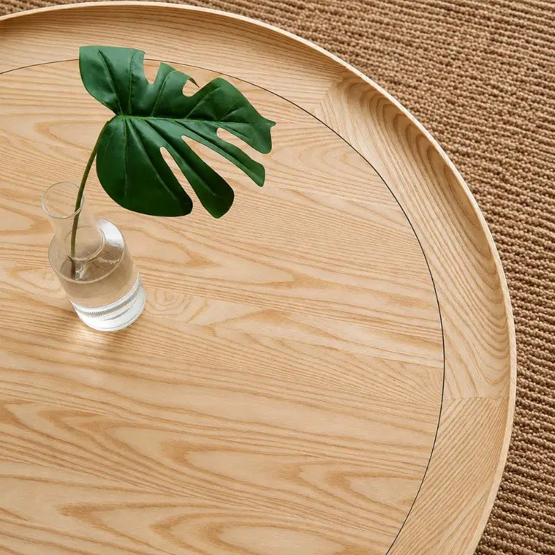 Table Basse de Salon en Rotin