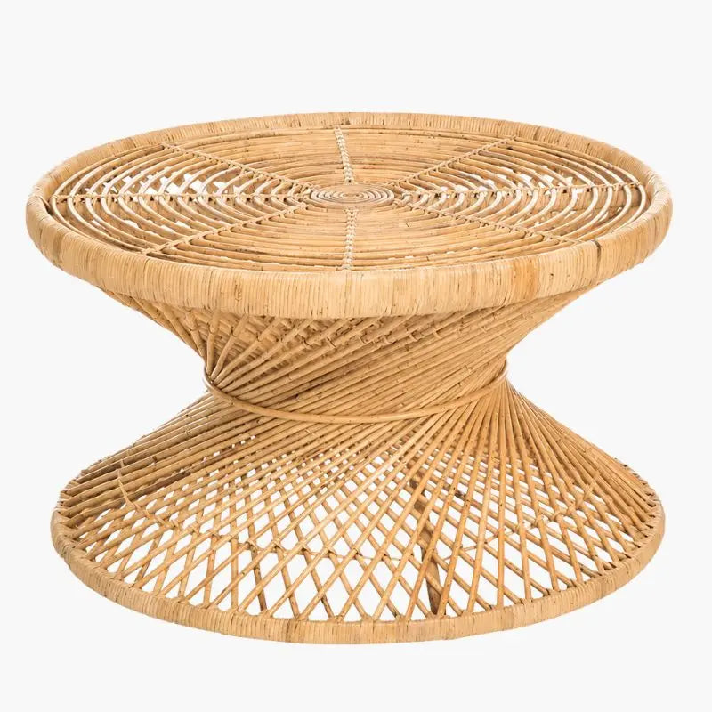 Table Basse Rotin - 60 x 30 cm
