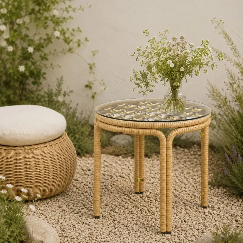 Table Basse Rotin Extérieur