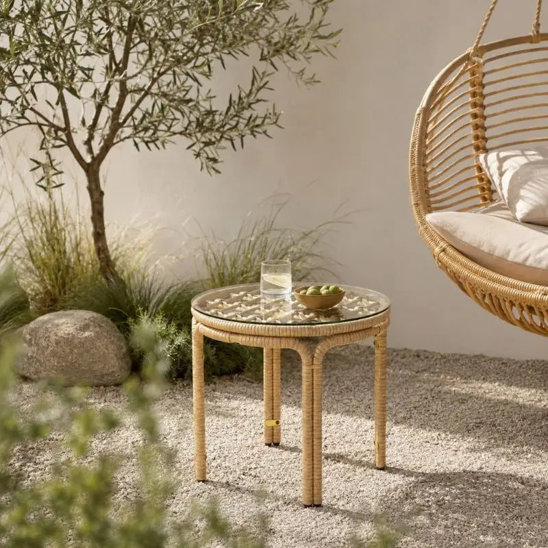 Table Basse Rotin Extérieur