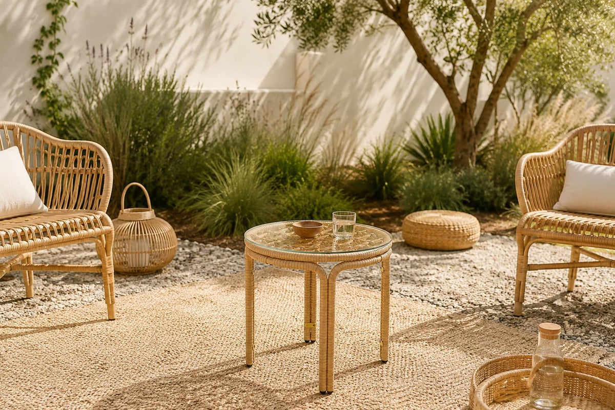 Table Basse Rotin Extérieur