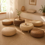 Table Basse Rotin Japonaise