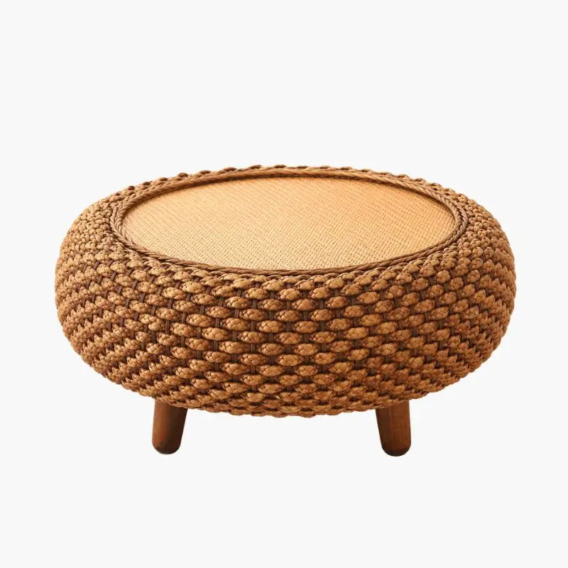 Table Basse Rotin Japonaise