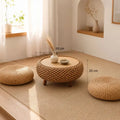 Table Basse Rotin Japonaise - Marron