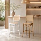 Tabouret Bar en Rotin