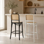 Tabouret Bar en Rotin