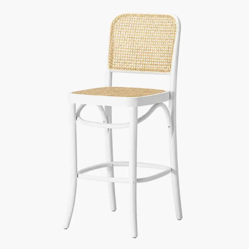 Tabouret Bar en Rotin