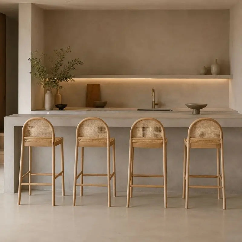 Tabouret de Bar Rotin