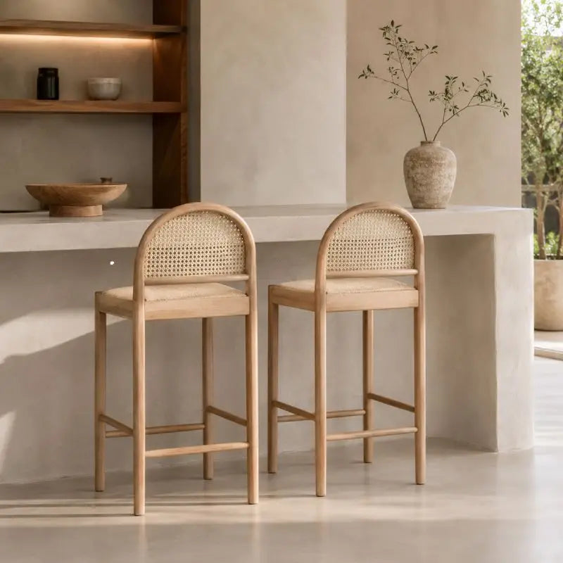 Tabouret de Bar Rotin
