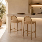 Tabouret de Bar Rotin
