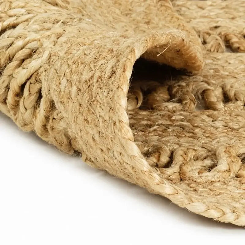 Tapis Rond Rotin - 120 cm