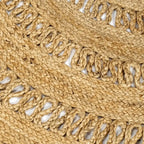 Tapis Rond Rotin - 120 cm